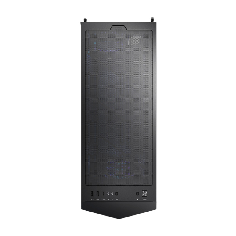 GABINETE MSI MPG GUNGNIR 300R AIRFLOW MID TOWER E-ATX NEGRO 4 FAN